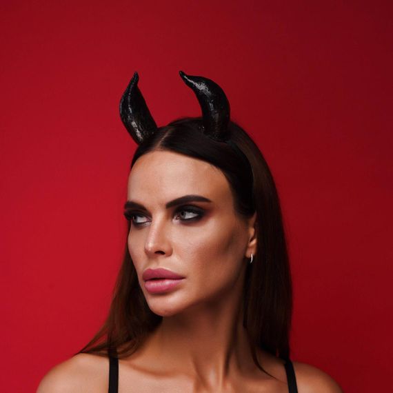 Рога дьявола маленькие, Черные OKOVA sexstyle | Зображення 4