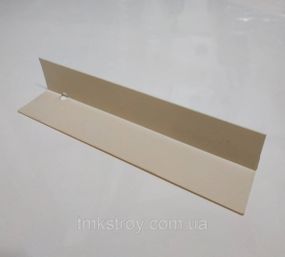 Угол ПВХ LinePlast-Слоновая кость (2,7м) разные размеры 15×15