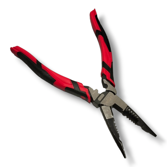 Довгогубці 220мм універсальні зі знімачами ізоляції HAISSER (арт.41179) знімач ізоляції | Зображення 3