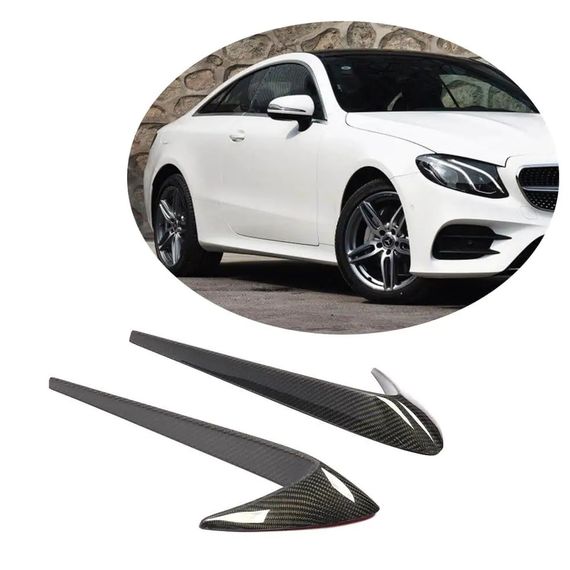 Карбоновые накладки на передние крылья для Mercedes E-сlass W213 2016-2023 гг