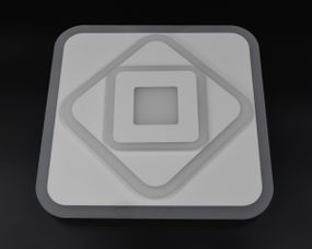 Сучасний квадратний світильник стельовий LED для кімнати кухні ванної 26161 Білий 5х35х35 см.