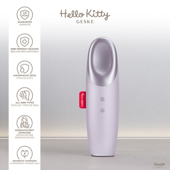 Энерджайзер для глаз GESKE Warm&Cool Eye Energizer 6в1 Hello Kitty pink, Фиолетовый | Зображення 2