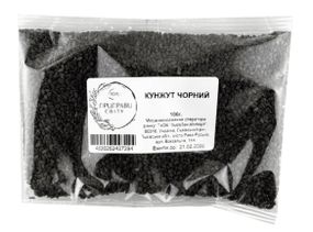 Приправа кунжут сушеный черный 100г, ТМ Приправи світу