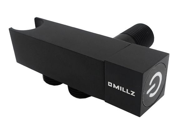 Змішувач для гігієнічного душу кран-буксовий MILLZ чорний MRS-AL-D2(Black) 1/20 | Зображення 3