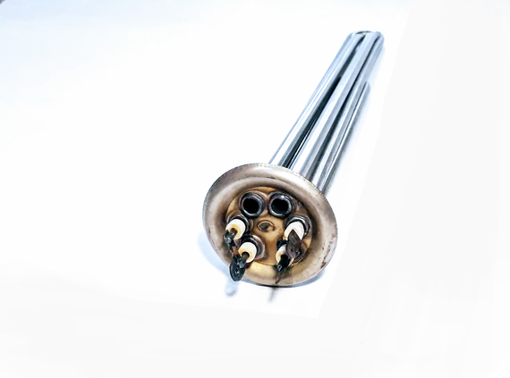 Тэн 2500W (1500+1000) для бойлера Термекс (Thermex) на фланце 62мм Украина | Зображення 1