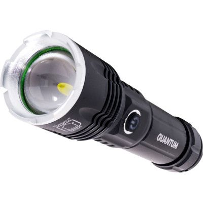 Фонарь Quantum Solid Highlight 10W LED + дімер з функцією Power Bank (QM-FL1021-CB) | Зображення 2