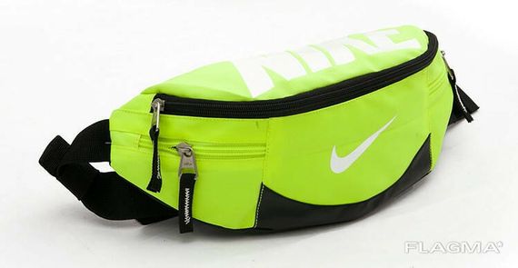Поясная сумка Nike Team Training(салатовая) сумка на пояс | Зображення 5