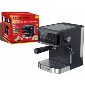Кофеварка эспрессо Top Kitchen TK00216 1500Вт 15 бар 1.8л с капучинатором, подогревом чашек ZY-96