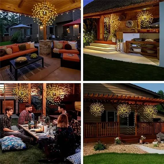 Вулична гірлянда Феєрверк XPRO 3x3 м LED Освітлення (234574931_333) | Зображення 5