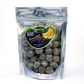 Банан сушеный в (шарики) в шоколаде 250г Holland Fruit