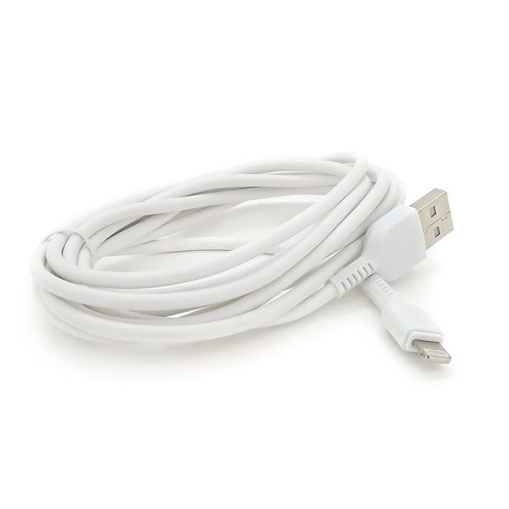 Кабель Hoco X20, Lightning-USB, 2A, White, довжина 2м