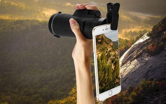 Монокуляр з триногою і кліпсою Panda Vision 40x60 | Зображення 6