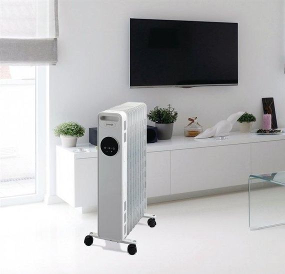 Обогреватель масляный Gorenje OR2000E, 2000 Вт, 9 секций, с терморегулятором | Зображення 2