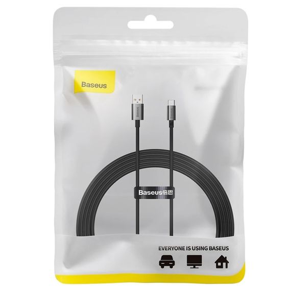 Дата кабель Baseus Superior Series Fast Charging USB to Type-C 100W (1m) (P10320102) Cluster Black | Зображення 5