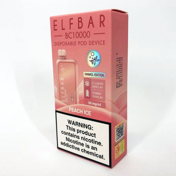 Elf Bar BC10000 смак Персик (Peach Ice) (ws25661-9) | Зображення 5