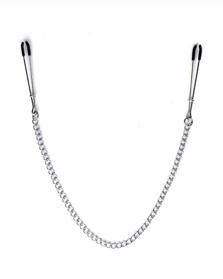 Затискачі для сосків Art of Sex Nipple clamps Leona Сріблясті One Size