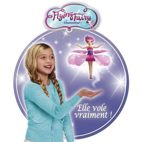 Літаюча фея Flying Fairy Інтерактивна іграшка Лялька для дівчаток з керуванням польотом від руки | Зображення 3