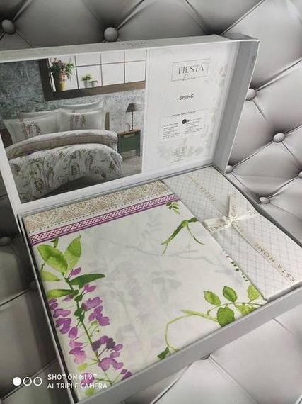 Постельное белье Fiesta Spring Ранфорс Хлопок Евро размер