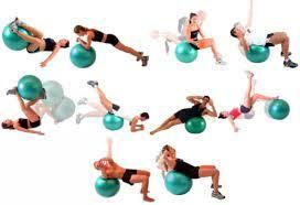 Фитбол 65 см, надувной мяч для фитнеса GYMBALL | Зображення 8