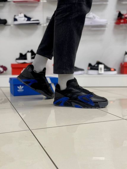 Кросівки Adidas Streetball (black / blue) | Зображення 3