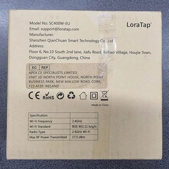 Выключтель Loratap SC400W-EU управлением жалюзями WiFi Smart Life | Зображення 5