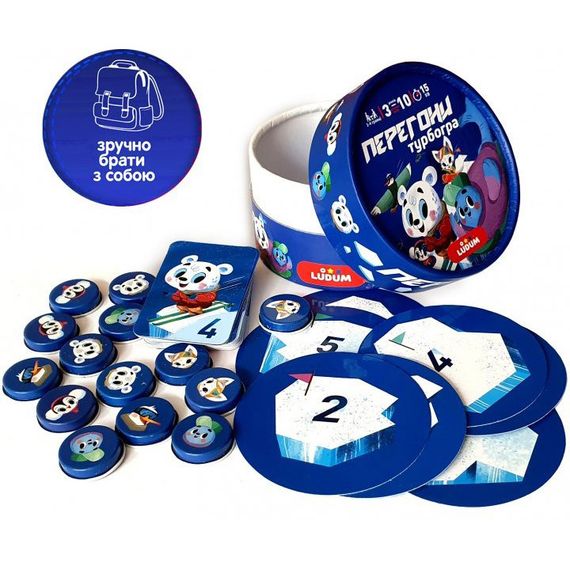 Настільна гра "Антискука" Гонки mini LG2045-56 на швидкість | Зображення 1