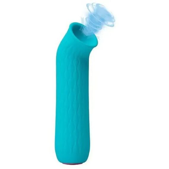 Вакуумний стимулятор Pretty Love Ford, блакитний, 11,6 × 2,3 см Sex Aura