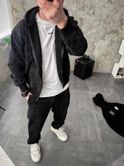 Костюм утеплений зіп худі/штани DRAPP дтф | Зображення 5