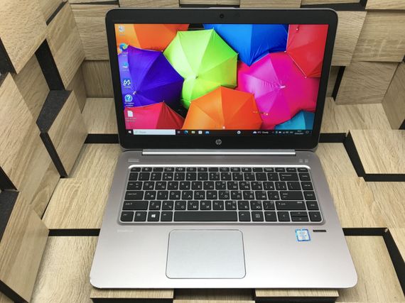 Ноутбук Б-класс HP EliteBook Folio 1040 G3 / 14" (2560x1440) IPS / Intel Core i5-6300U (2 (4) ядра по 2.4 - 3.0 GHz) / 16 GB DDR4 / 256 GB SSD / Intel HD Graphics 520 / WebCam / Windows 10 б/у | Зображення 1