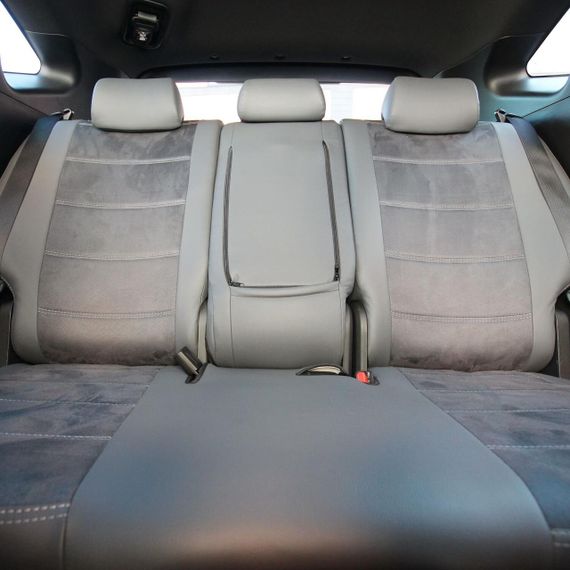 Чохли на сидіння з екошкіри та антари Nissan Qashqai + 2 1 поколение 2010-2014 EMC-Elegant | Зображення 8