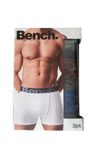 Набір чоловічих анатомічних трусів боксерів Bench Underwear  Boxer Shorts 3 шт в наборі | Зображення 4