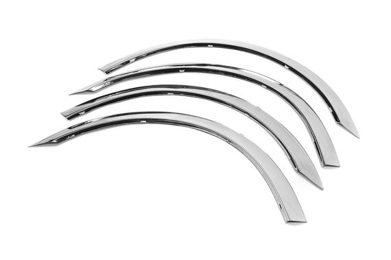 Накладки на арки (4 шт, нерж) для Daewoo Lanos | Зображення 2