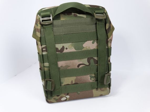 Тактична ранцева сумка сухарка Армійський підсумок військовий універсальний для ЗСУ мультикам | Зображення 3