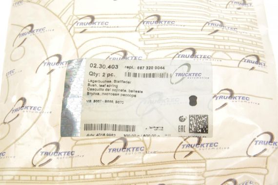 Сайлентблок ресори задньої Mercedes Benz 609-814 30x56.5x86.5  02.30.403 | Зображення 1