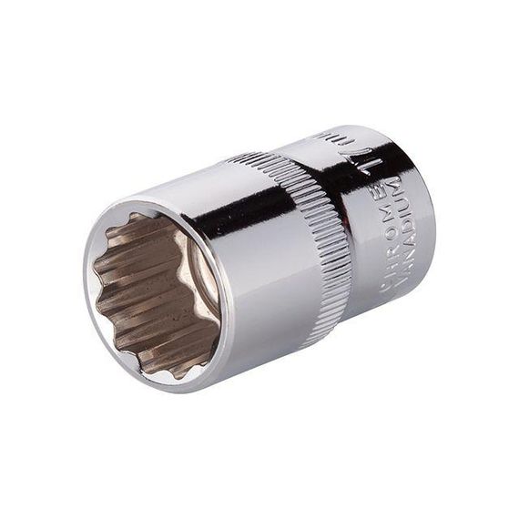 Головка дванадцятигранна 1/2", 17 мм INTERTOOL ET-02171