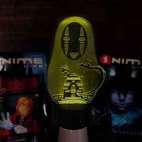 Акриловый светильник-ночник Формен Spirited Away желтый tty-n001790