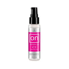 Збуджувальний гель для клітора Sensuva ON for Her Arousal Gel Ice 29мл охолодж. рідкий вібратор Sex Aura