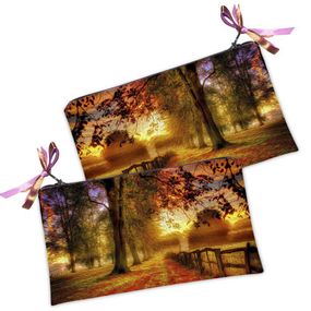 Косметичка жіноча Красива осень 20х12 см (K_14S135)