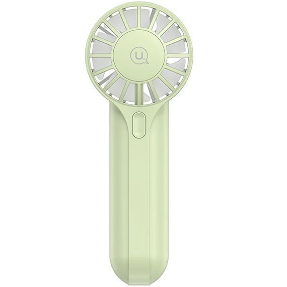 Портативный вентилятор Usams ZB288 Handheld mini fan 1200 mAh Green