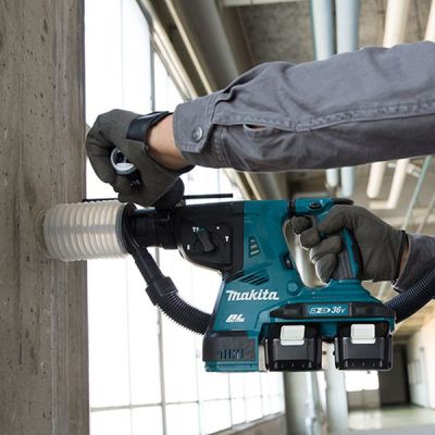 Перфоратор Makita DHR280Z SDS-PLUS LXT, 18В+18В (без АКБ и ЗУ) (DHR280Z) | Зображення 1