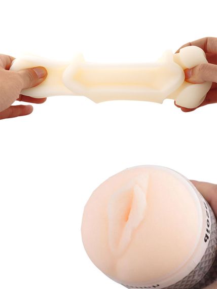 Мастурбатор чашка Snail Cup (Vagina) Babydoll Універсальний. Чорний 103-3 | Зображення 6