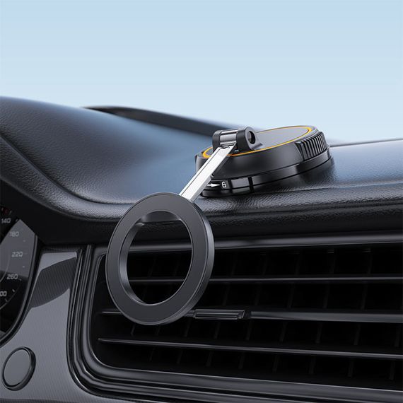 Автодержатель Acefast D55 Magnetic for Dashboard Black | Зображення 4