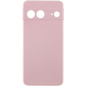 Чохол Silicone Cover Lakshmi Full Camera (AAA) для Google Pixel 8 Рожевий / Pink Sand