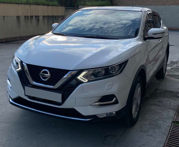 Накладка на передній бампер (2017-2024, нерж) Carmos - Турецька сталь для Nissan Qashqai рр | Зображення 2