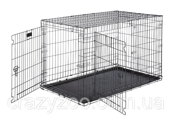 Вольер для собак Ferplast Dog-Inn 120 черный 123.8x76.2x81.2 см 73196017 | Зображення 6