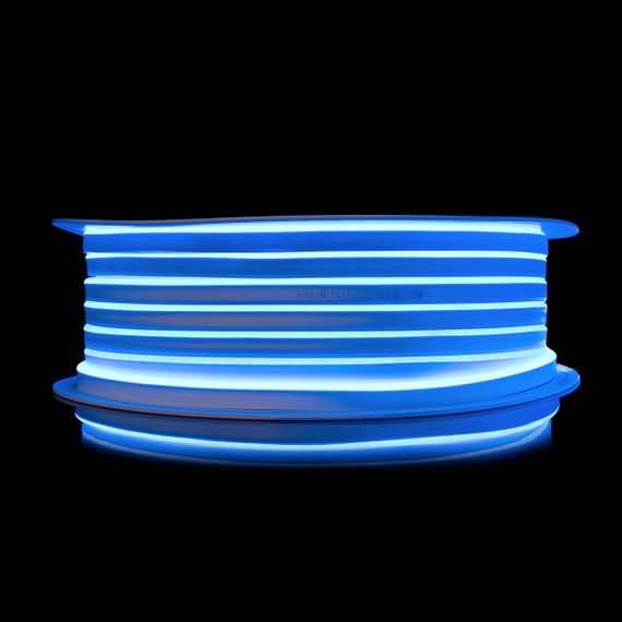 Світлодіодний неон PROLUM™ 6x12 IP68 24V Series "FX" Синій PRO