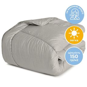 Ковдра IDEIA 87728 Україна Євро  Мікрофібра Сірий