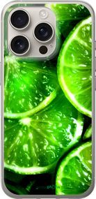Чохол на iPhone 16 Pro Зелені часточки лимона "852u-3708-2448"
