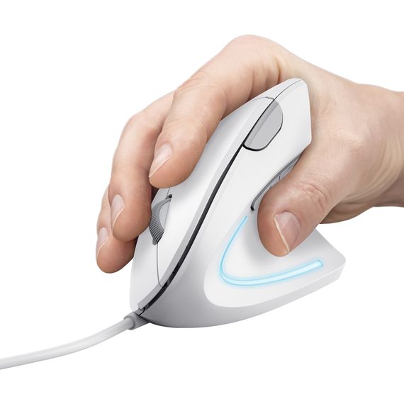 Мишка Trust Verto Ergonomic USB White (25133) | Зображення 5