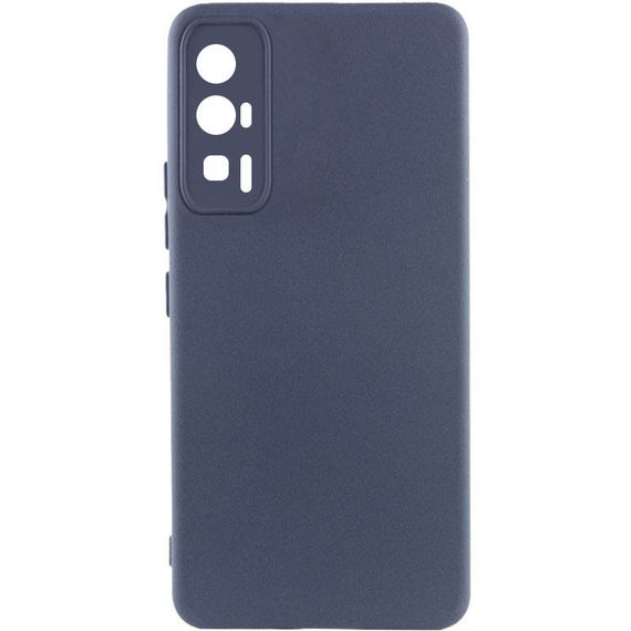 Чехол Silicone Cover Lakshmi Full Camera (A) для Xiaomi Poco F5 Pro Full camera, Бордовий/Marsala Full camera, Синій/Midnight Blue